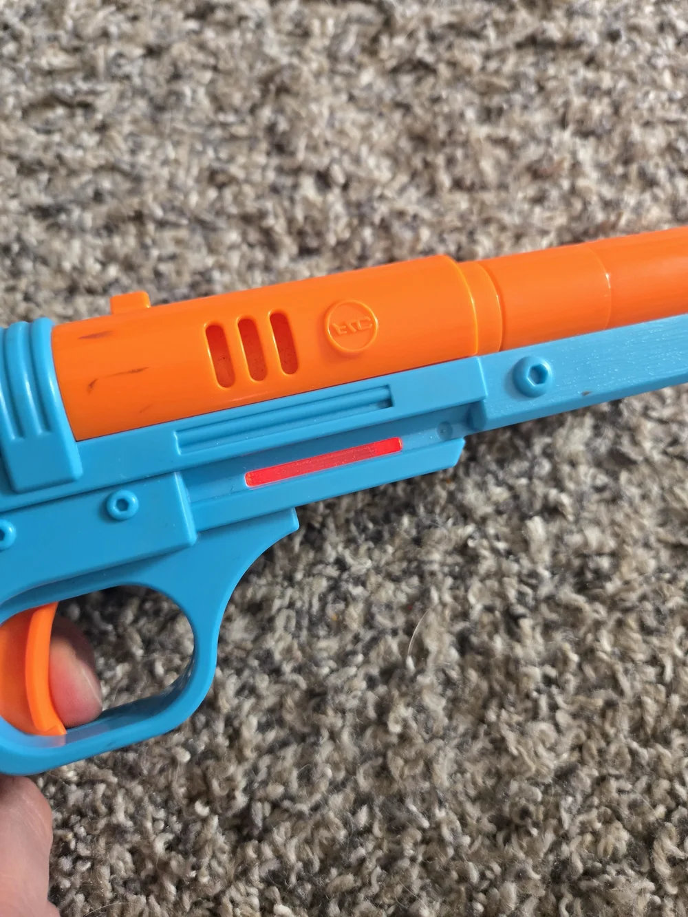 NERF Star Wars The Mandalorian Blaster Galaxy’s Edge Blue Orange Tested Works